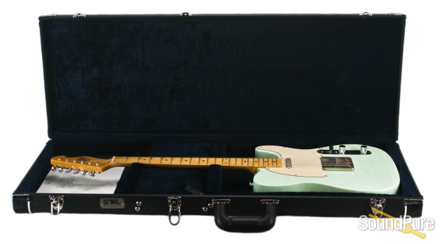 Mario Guitars T-Style Sonic Blue Relic #517252 — image 9