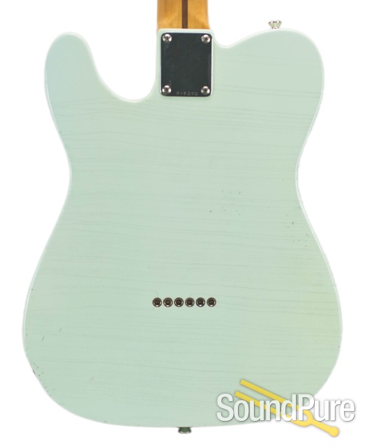 Mario Guitars T-Style Sonic Blue Relic #517252 — image 11