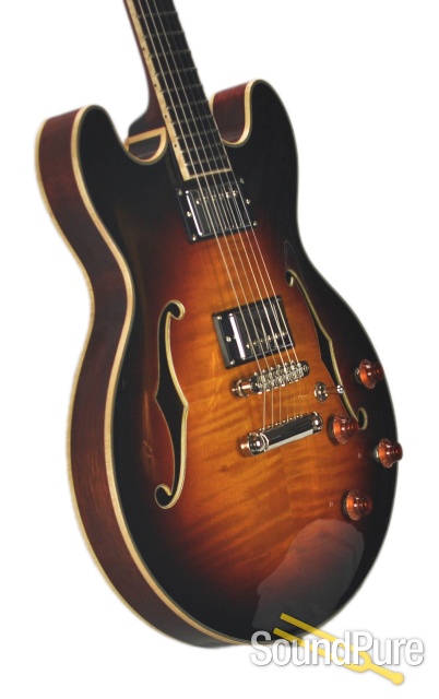 Eastman T185MX-CS Classic Sunburst Semi-hollow #11145338 — image 6