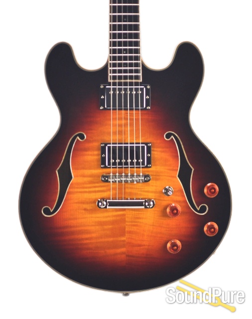 Eastman T185MX-CS Classic Sunburst Semi-hollow #11145338 — image 1