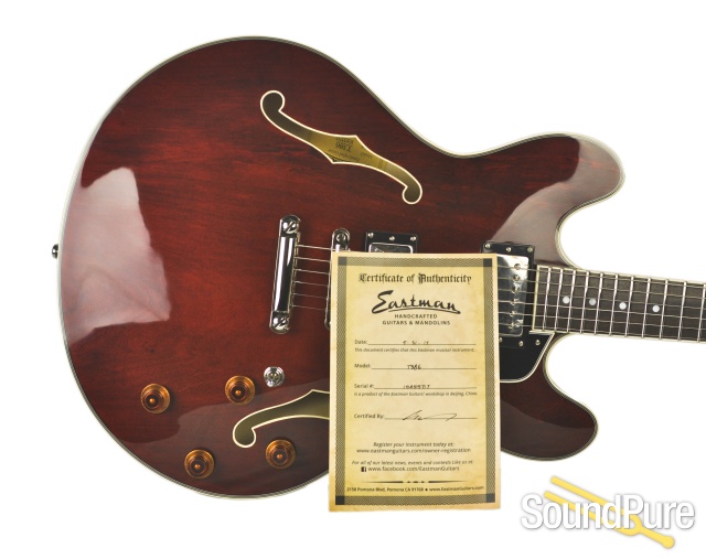 Eastman T386 Classic Semi-Hollow Electric Guitar #10455717 — image 2