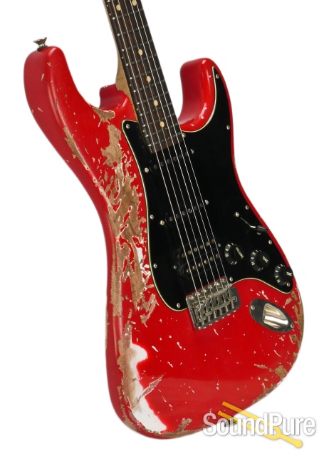 Luxxtone Choppa S Destroyed Dakota Red HSS Electric #223 — image 5