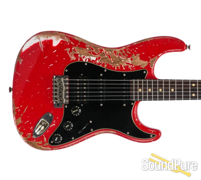 Luxxtone Choppa S Destroyed Dakota Red HSS Electric #223 — image 6
