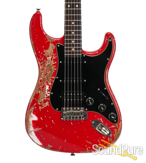 Luxxtone Choppa S Destroyed Dakota Red HSS Electric #223 — image 1
