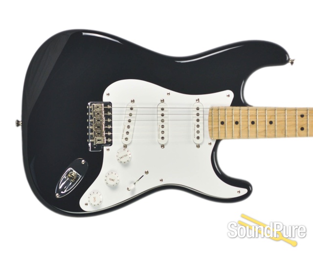 Fender 2015 American Strat EC "Blackie" #US15068571 - Used — image 7