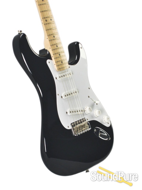 Fender 2015 American Strat EC "Blackie" #US15068571 - Used — image 8