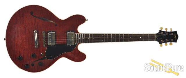 Collings I-35 LC Faded Cherry w/ ThroBaks #17902 — image 4