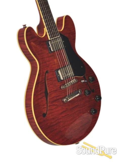 Collings I-35 LC Faded Cherry w/ ThroBaks #17902 — image 7