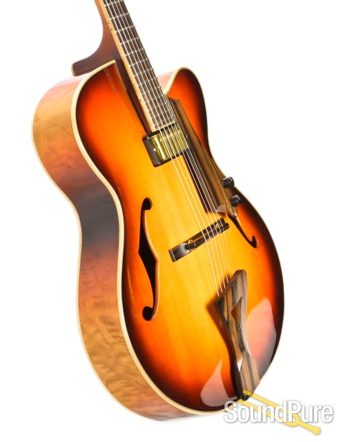 Comins Classic Autumn Burst Archtop #0175 - Used — image 4