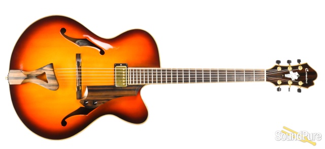 Comins Classic Autumn Burst Archtop #0175 - Used — image 6