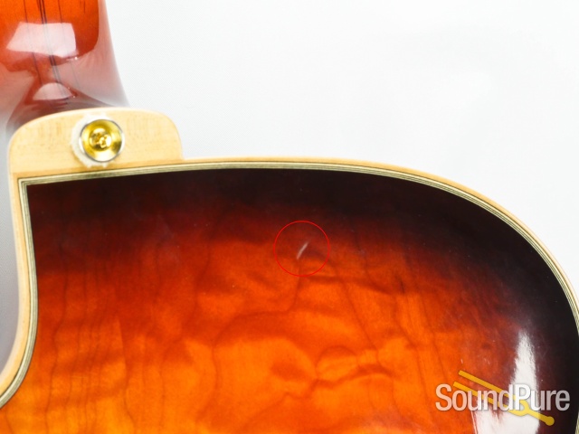 Comins Classic Autumn Burst Archtop #0175 - Used — image 9