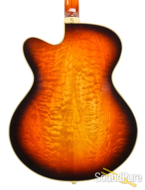 Comins Classic Autumn Burst Archtop #0175 - Used — image 10