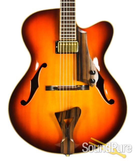Comins Classic Autumn Burst Archtop #0175 - Used — image 1