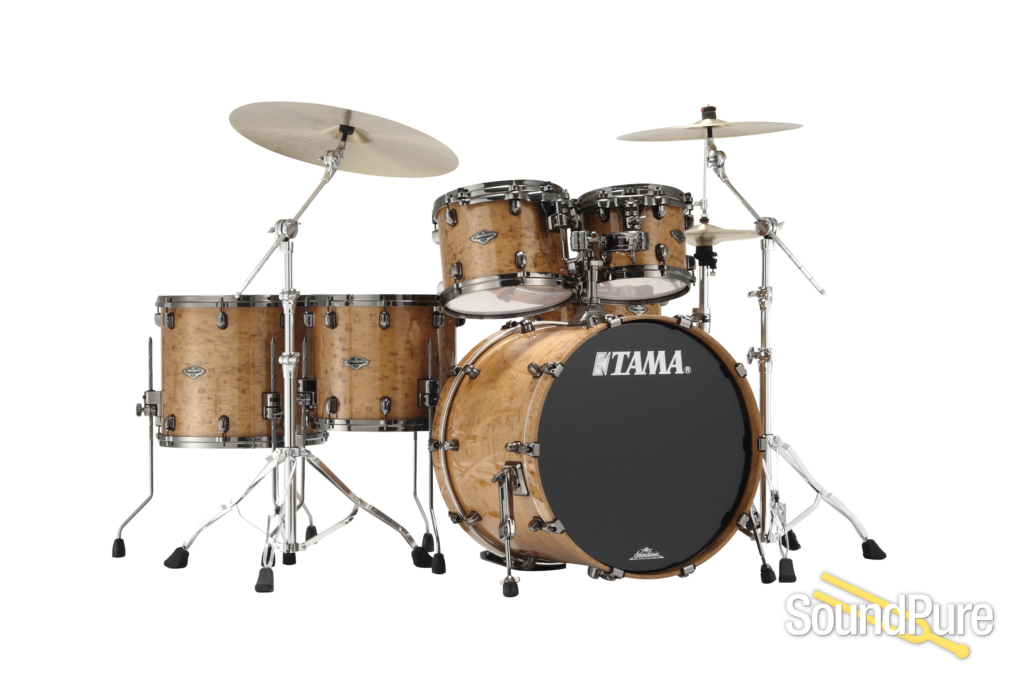 Tama 5pc Starclassic Performer B/B Drum Set-Natural Maple