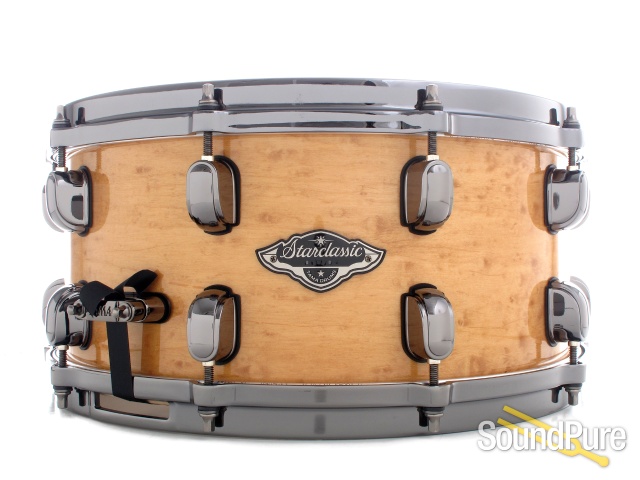 Tama 6.5x14 Starclassic Snare Drum-Figured Natural Maple — image 1