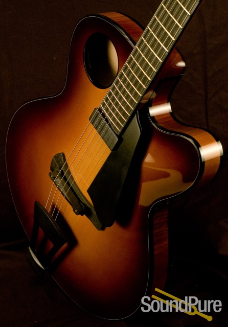 Ribbecke Halfling Thinline 1098 Archtop Guitar — image 3