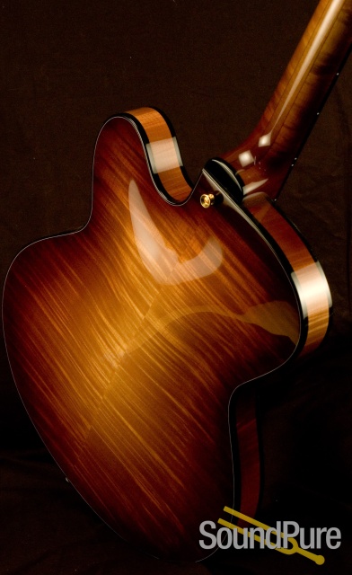 Ribbecke Halfling Thinline 1098 Archtop Guitar — image 9
