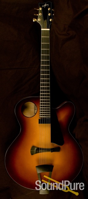Ribbecke Halfling Thinline 1098 Archtop Guitar — image 11