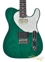 Michael Tuttle Tuned ST Trans Teal/Black Back Electric #448 Michael Tuttle Tuned ST Trans Teal/Black Back Electric #448