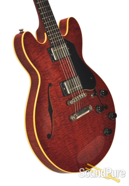 Collings I-35 LC Faded Cherry w/ ThroBaks #16833 - Used — image 8