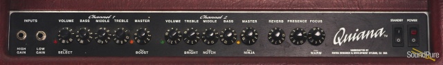 Rivera Quiana 2x12 Guitar Combo Amplifier — image 7