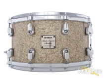 Yamaha 6.5x14 Maple Custom Absolute Snare Drum-Silver Glass