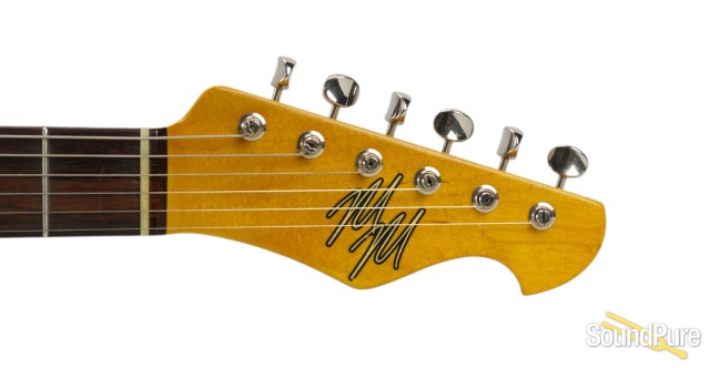 Mario Guitars T-Style Black Relic #617260 — image 4