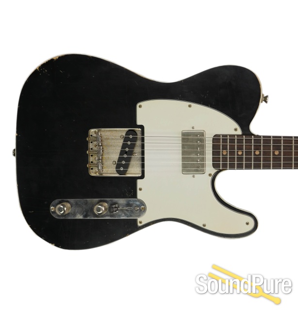 Mario Guitars T-Style Black Relic #617260 — image 5