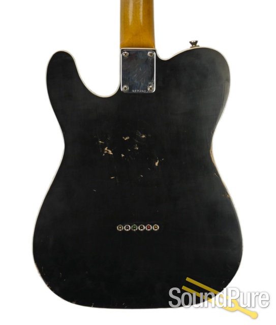 Mario Guitars T-Style Black Relic #617260 — image 8