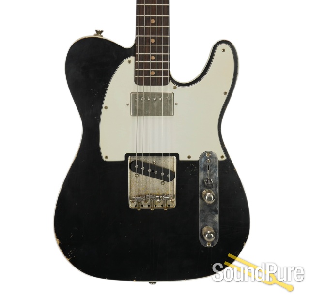 Mario Guitars T-Style Black Relic #617260 — image 1