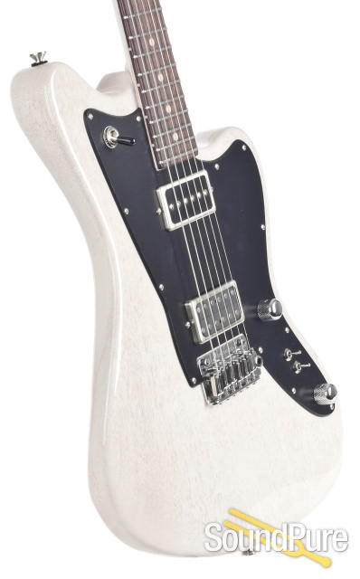 Anderson Raven Superbird TV White Electric Guitar #12-17-17N — image 4