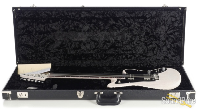 Anderson Raven Superbird TV White Electric Guitar #12-17-17N — image 6