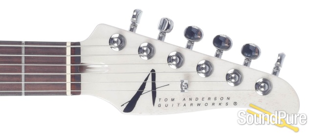 Anderson Raven Superbird TV White Electric Guitar #12-17-17N — image 8
