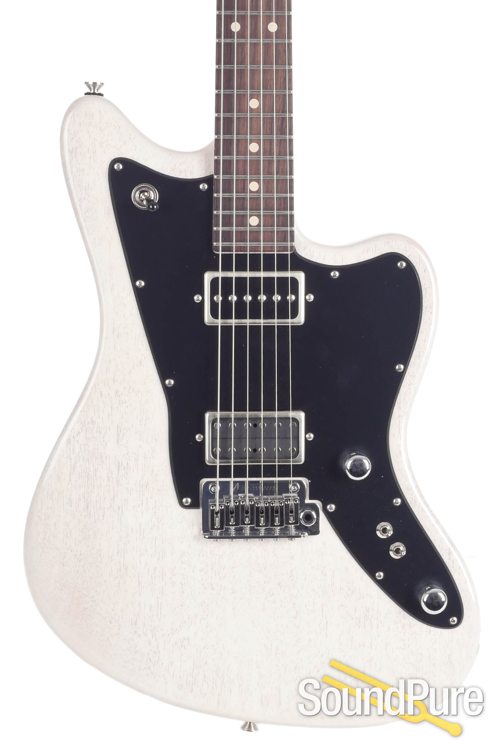 Anderson Raven Superbird TV White Electric Guitar #12-17-17N