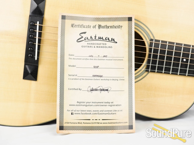 Eastman E10P Acoustic Guitar #15555160 — image 2