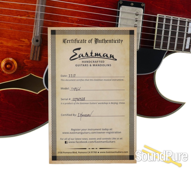 Eastman T49/V Antique Classic Archtop #12750328 — image 2