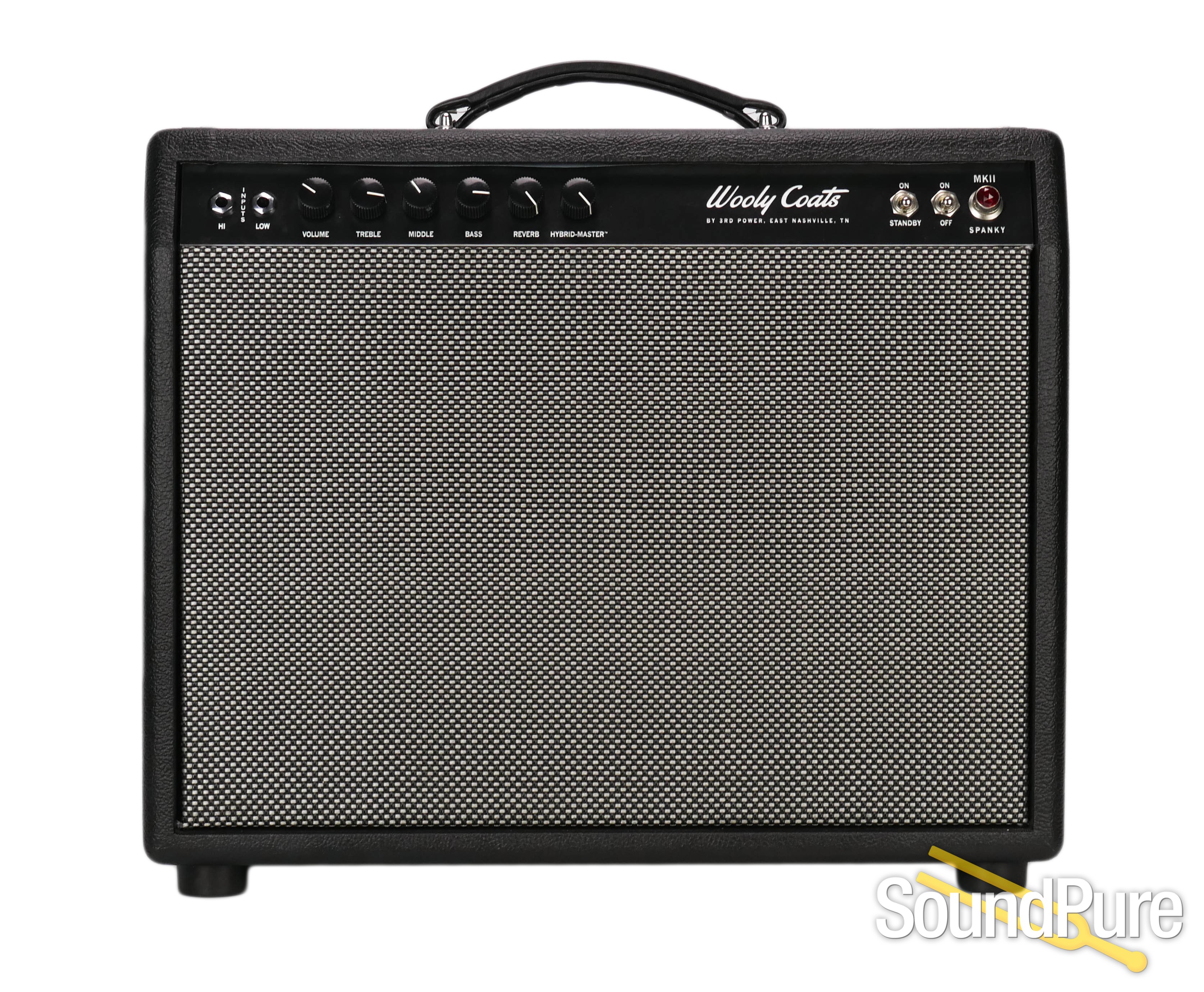 3rd Power Wooly Coats Spanky MKII Black/Salt And Pepper
