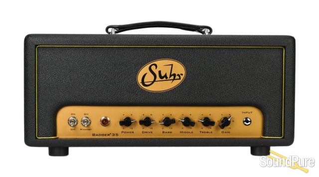 Suhr Badger 35 Amp Head Black - Used — image 1