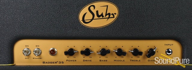 Suhr Badger 35 Amp Head Black - Used — image 3