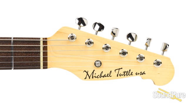 Michael Tuttle Tuned T Vintage White Electric #452 — image 6