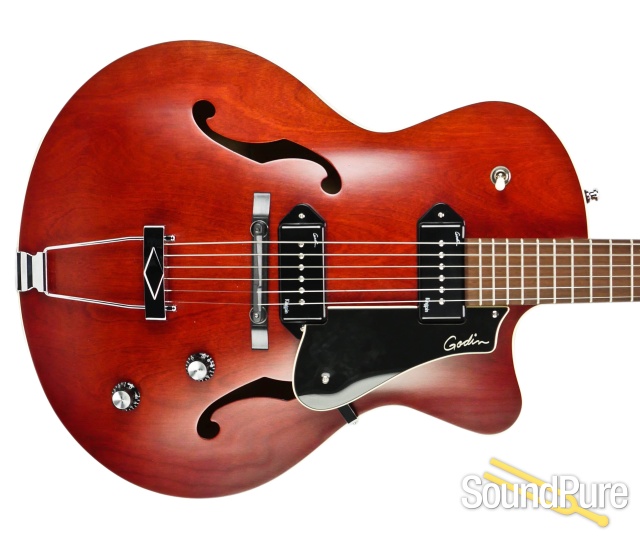 Godin 5th Ave CW Kingpin II Archtop #033560001358 - Used — image 5