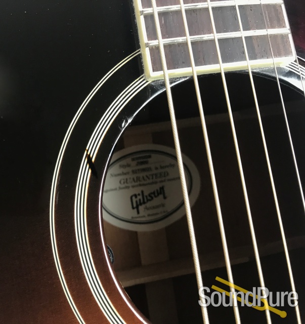 Gibson Southern Jumbo Acoustic Sunburst #02738021 - Used — image 7