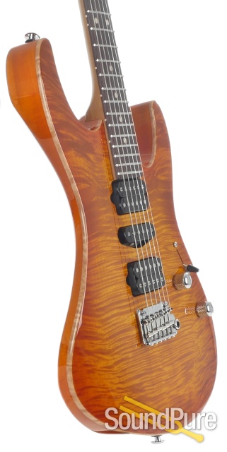 Suhr Custom Modern Honey Amber Burst Electric #JS2L3F — image 7
