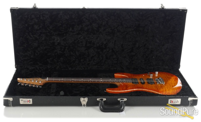Suhr Custom Modern Honey Amber Burst Electric #JS2L3F — image 9