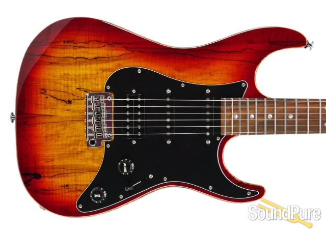 Suhr Standard Aged Cherry Burst Electric #26826 - Used — image 5
