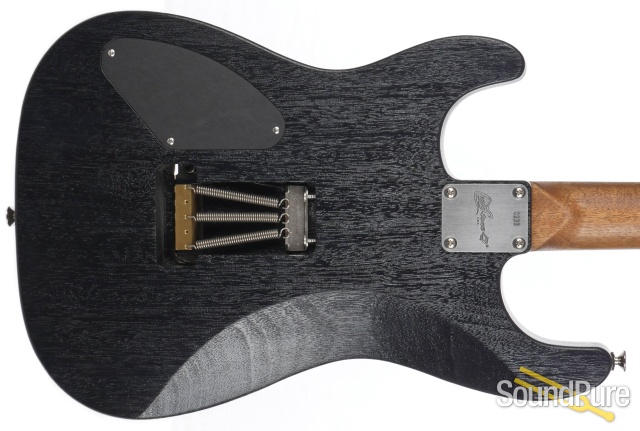 Luxxtone El Machete Geode Black Burst H - S Electric #233 — image 3
