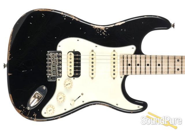 Luxxtone Choppa S Black Heavy Aging HSS Electric #230 — image 4