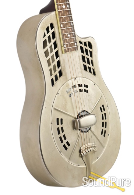 National ResoRocket Steel Cutaway Guitar #12627 - Used — image 2