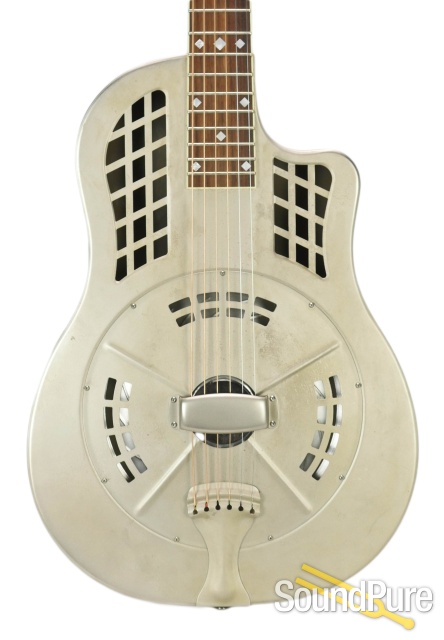 National ResoRocket Steel Cutaway Guitar #12627 - Used — image 1