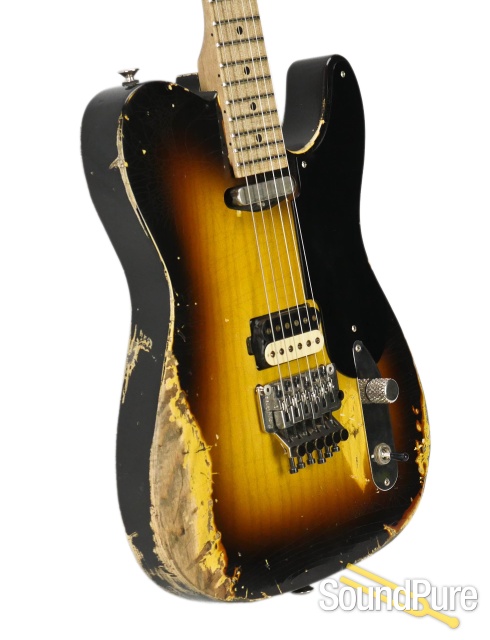 Luxxtone T Luxx Tobacco Burst Electric #0216 — image 3